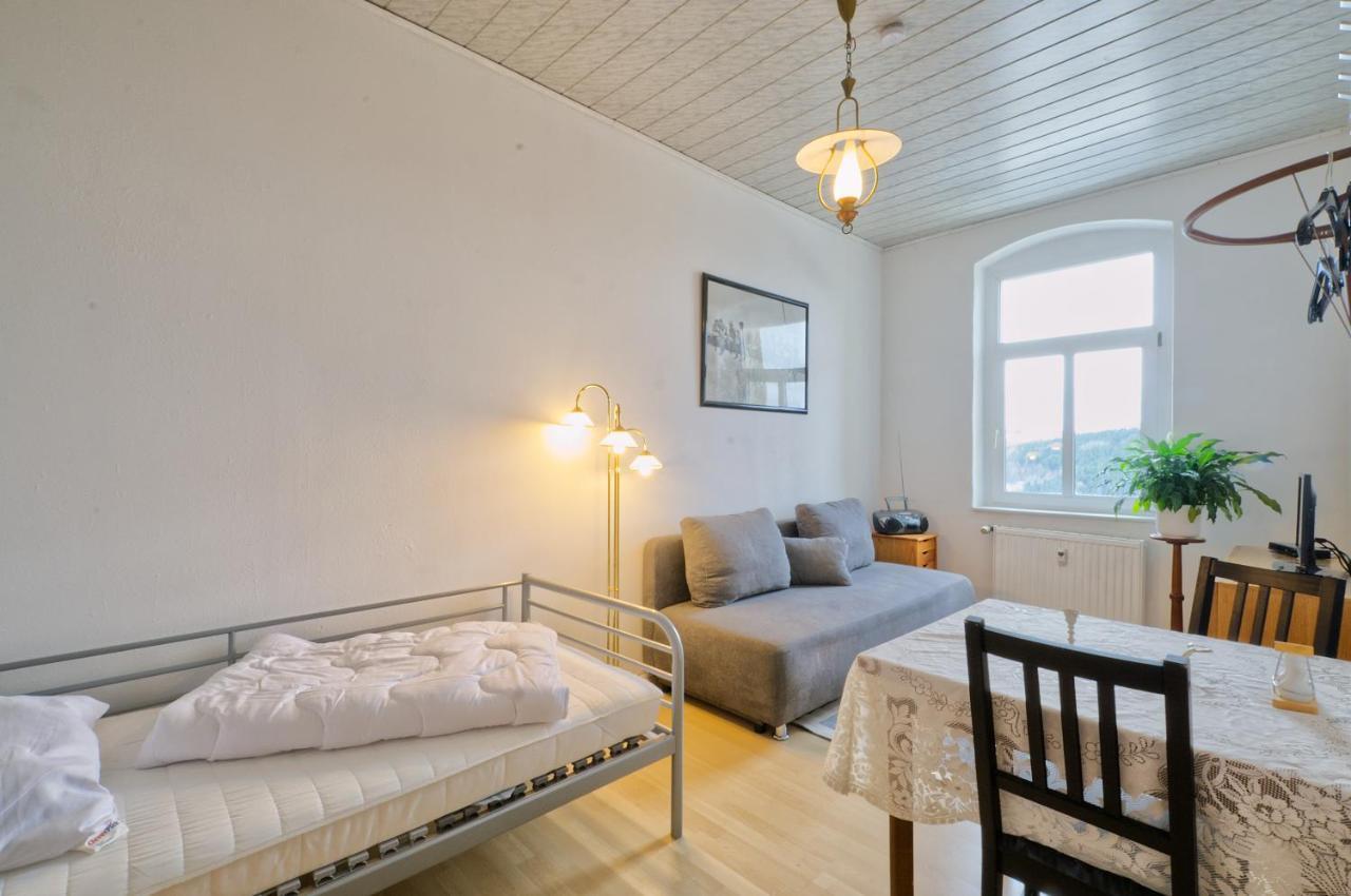Ferienwohnung Am Busbahnhof Annaberg-Buchholz Dış mekan fotoğraf