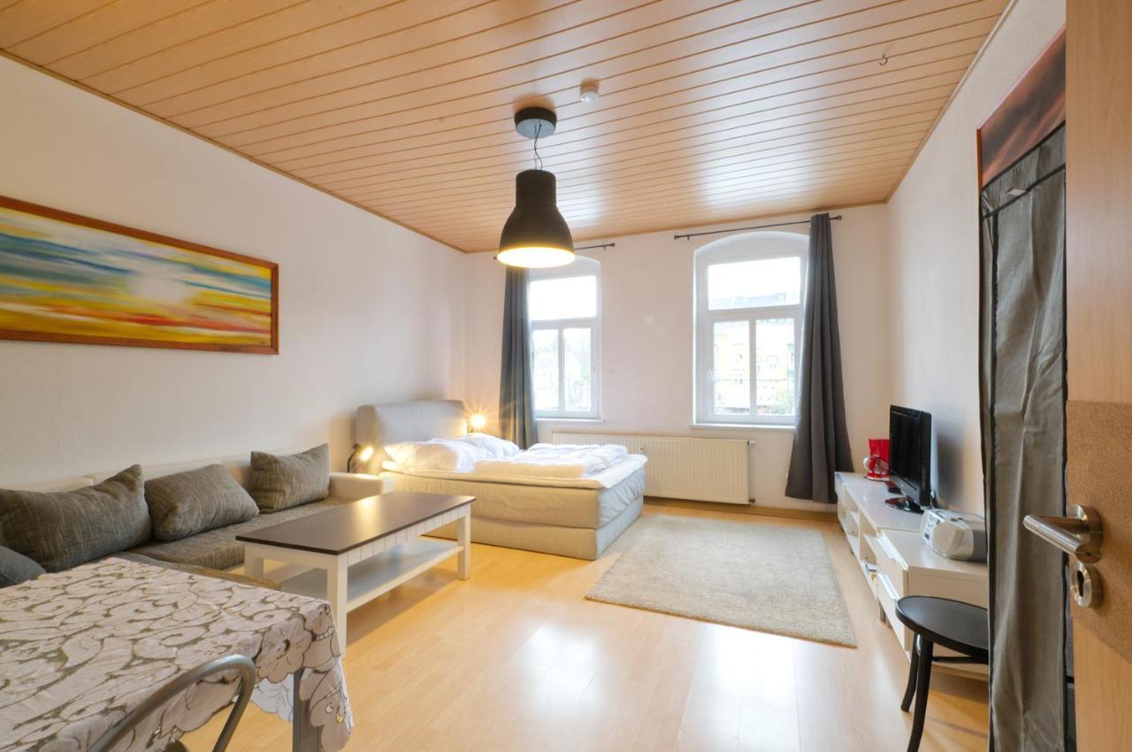 Ferienwohnung Am Busbahnhof Annaberg-Buchholz Dış mekan fotoğraf